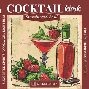 Tasting Set of 4 different Cocktail Pre-Mixers , Perfect for House Cocktail Party/Special Occasion serves 16-20 cocktails, 350ml each bottle zdjęcie 2