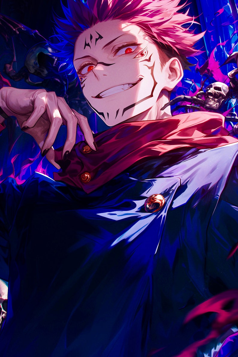 Sukuna, Sukuna Art, Ryomen Sukuna, Ryomen Sukuna Art, King of Curses