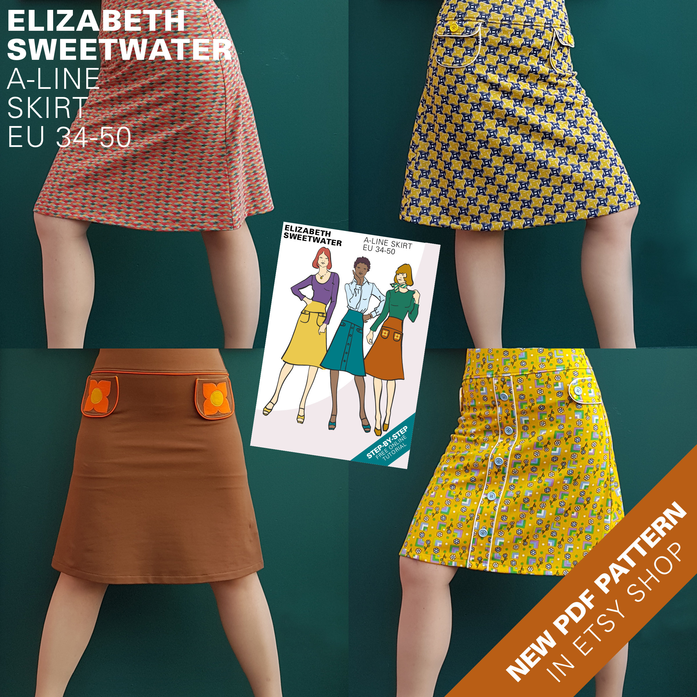 Naaipatronen rok new arrivals