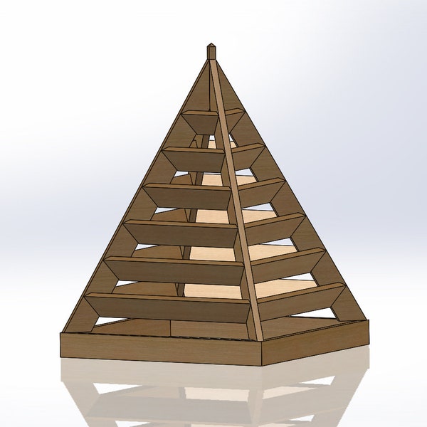 Strawberry planter pyramid Plans DIY garden planter plans