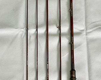 Canne à pêche à la mouche en bambou