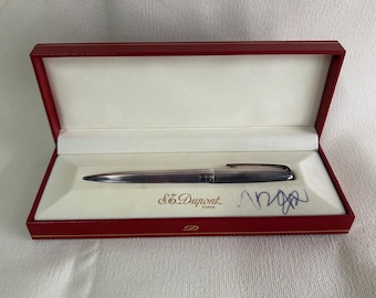 925シルバー S.T. Dupont ボールペン オリジナルボックス入り