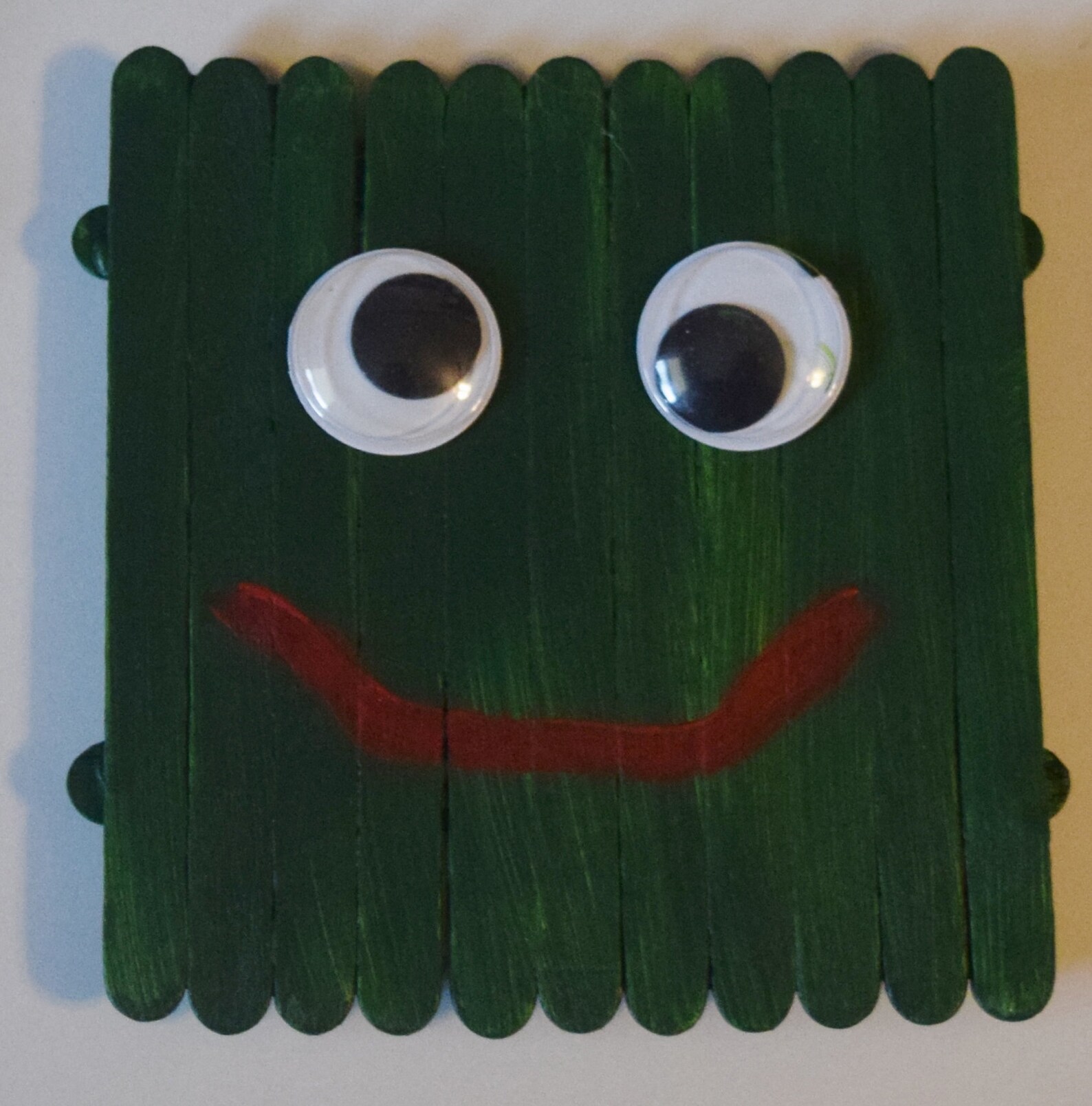 Googly Eye Popsicle Stick Monster Set of 3 Etsy