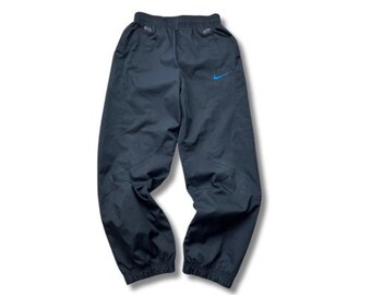 Vintage Nike Kinder Trackpants 10-12 Jahre Kinder M Schwarz