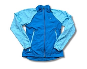 Vintage Nike Trackjacket Windbreaker Blau S