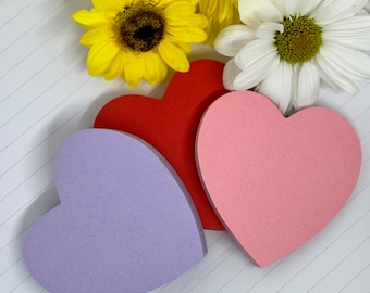 Heart Sticky Notes, Stationary Essentials/School Supplies