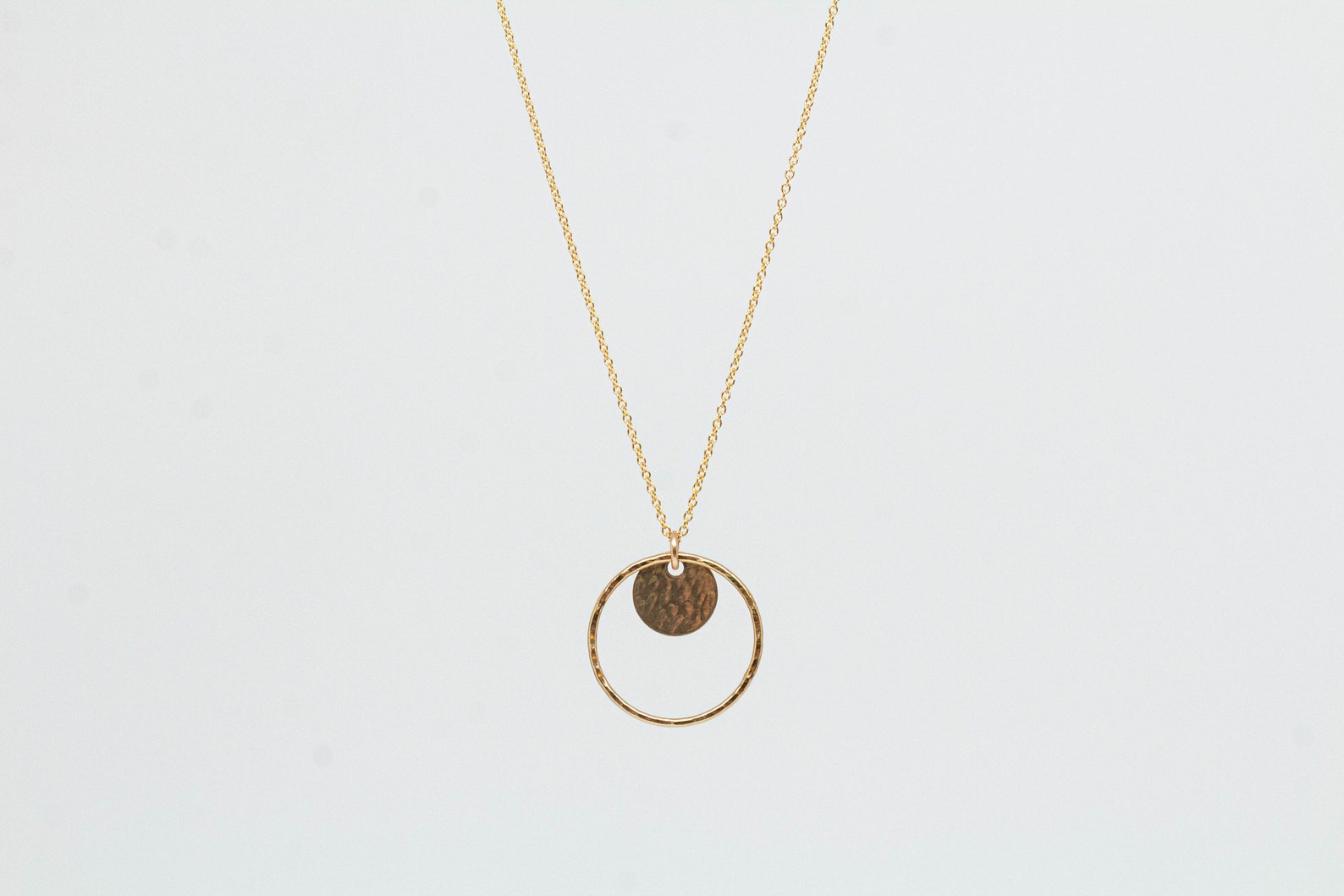 My Promise Ring Necklace Promise Collection Circle Etsy