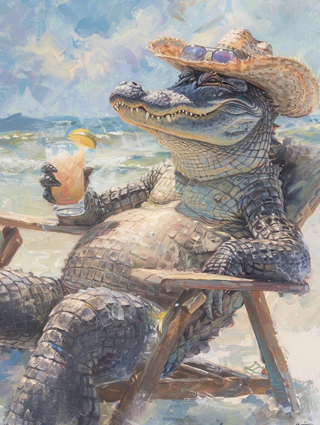 Crocodile crocodile Cool Etsy