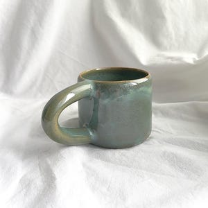 handmade ceramic coffee mug