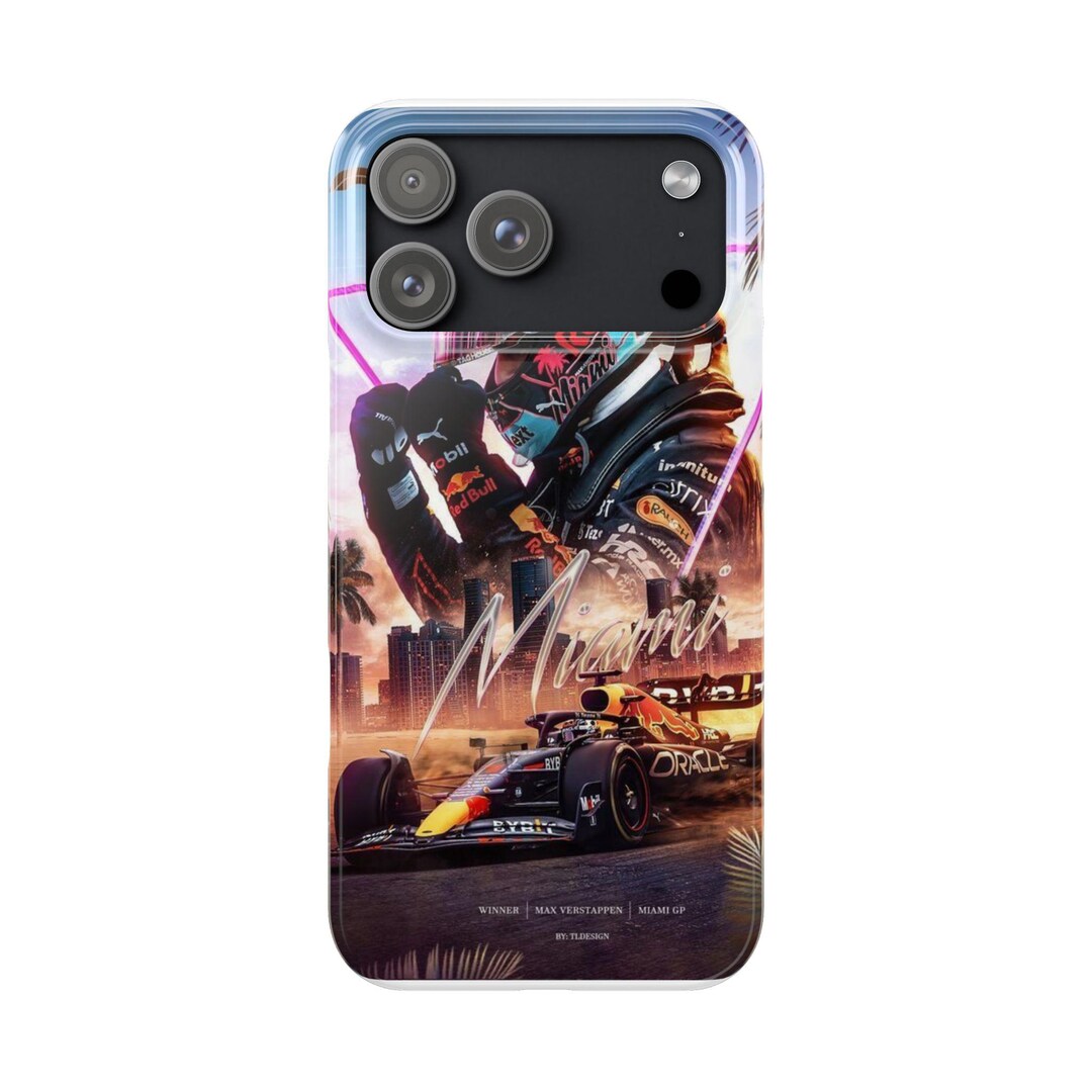 Miami Racing Slim Phone Case: Formula One Fan Gift - Etsy