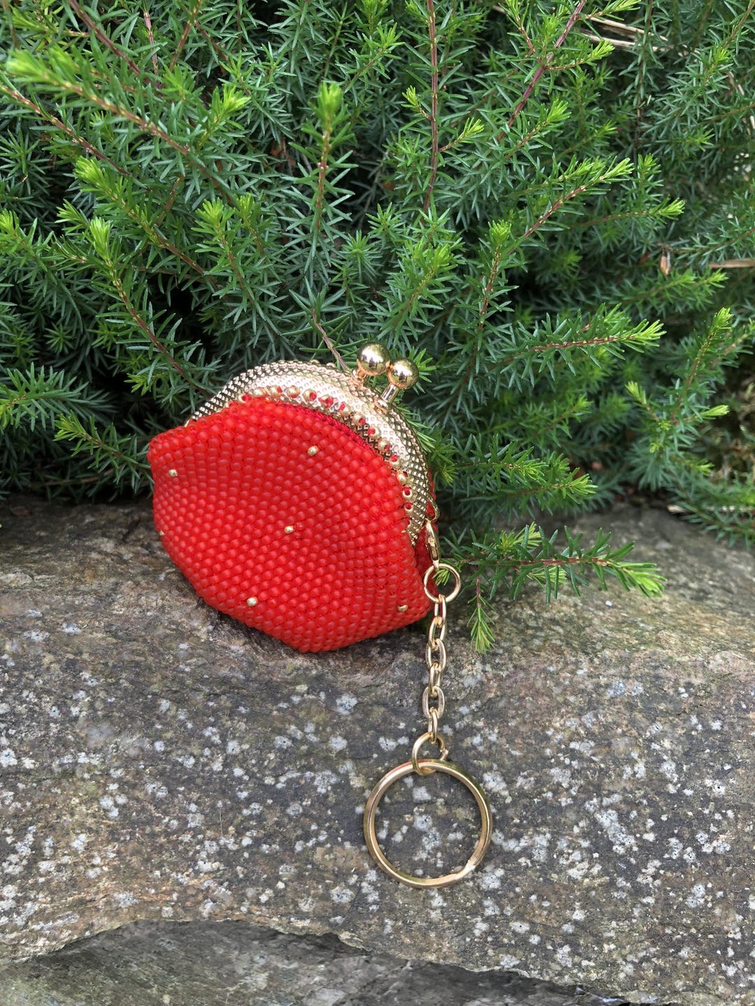 Such a Hoot Coin Purse Charm Red
