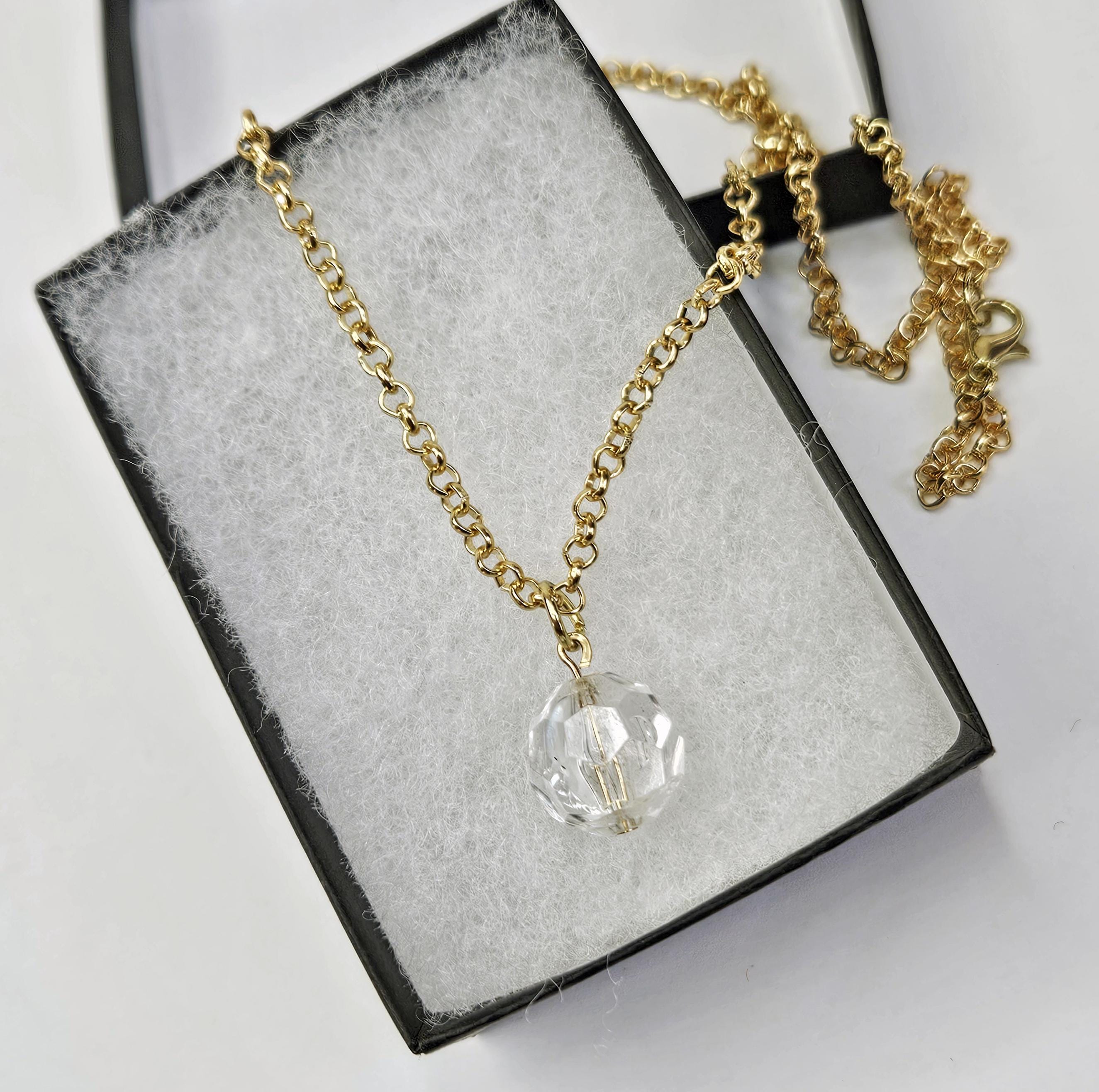 Phantom of the Opera Upcycled Necklace With Stage Used 14mm 
