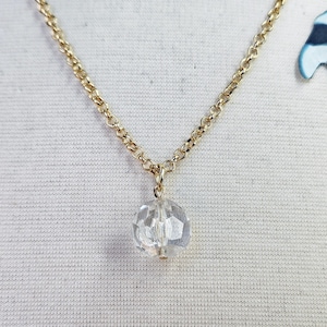 Phantom of the Opera Upcycled Necklace with Stage Used 14mm Acrylic Bead from the Chandelier