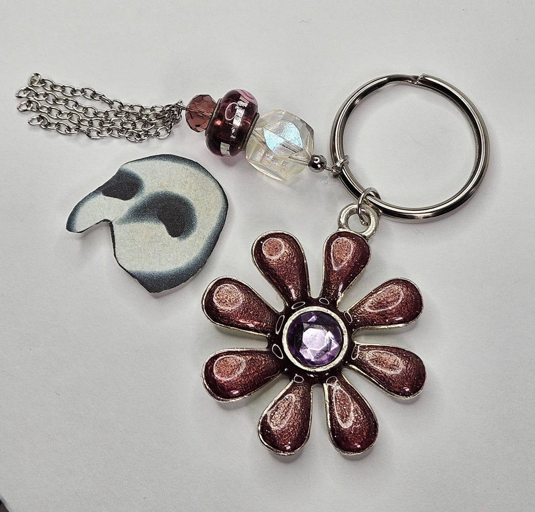 Phantom of the Opera Upcycled Keychain With Stage Used 14mm Acrylic ...