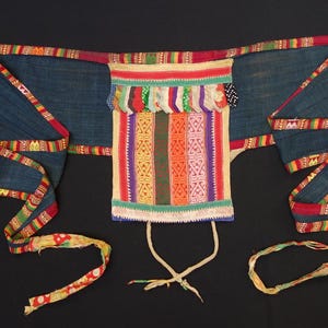 2 portabebés antiguos - Pueblo Tai - Vietnam del Norte