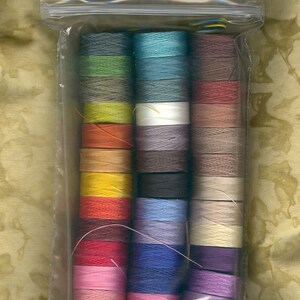 Last Ones: C-LON / S-LON Beading Thread Pack - Size D - All 36 Colors