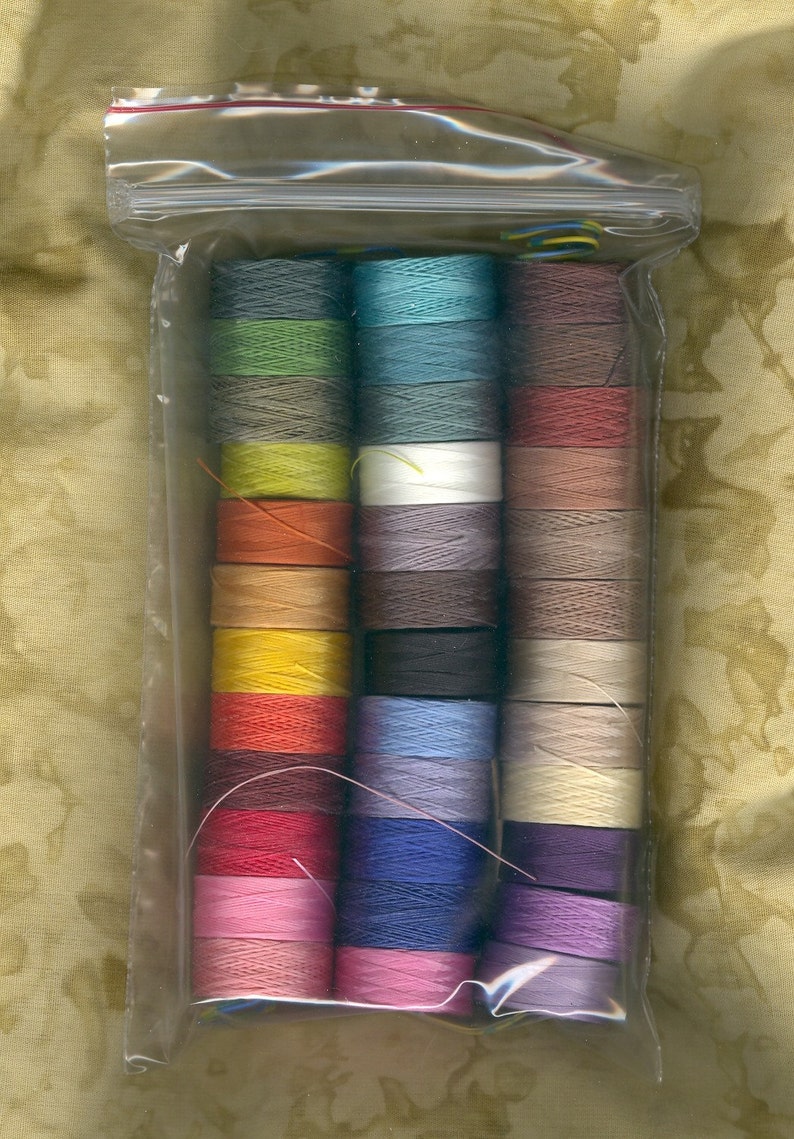Last Ones CLON / SLON Beading Thread Pack Size D All 36 Colors Etsy