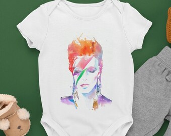 David Bowie Baby Onesie / Toddler Shirt