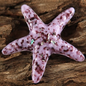 Make a Difference One Starfish at a Time...LAVENDER Fused Glass Starfish