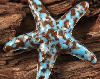 Make a Difference One Starfish at a Time...STARDUST Fused Glass Starfish