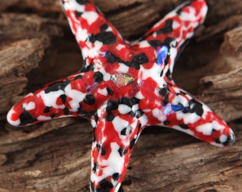 Make a Difference One Starfish at a Time...PJ Fused Glass Starfish