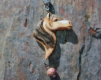 Exquisite Handmade Horse pendant