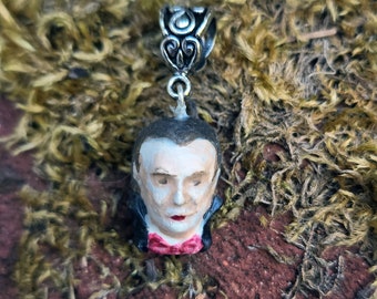 Dracula Vampire pendant necklace Handmade
