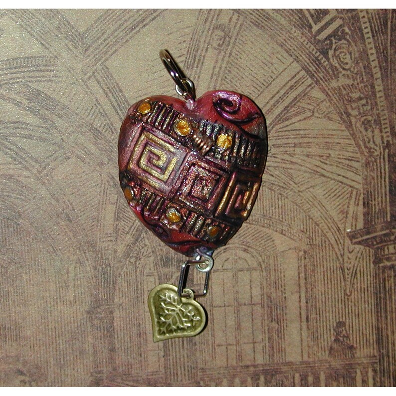 Steampunk Tin Man Heart pendant Great for Valentines Day Etsy