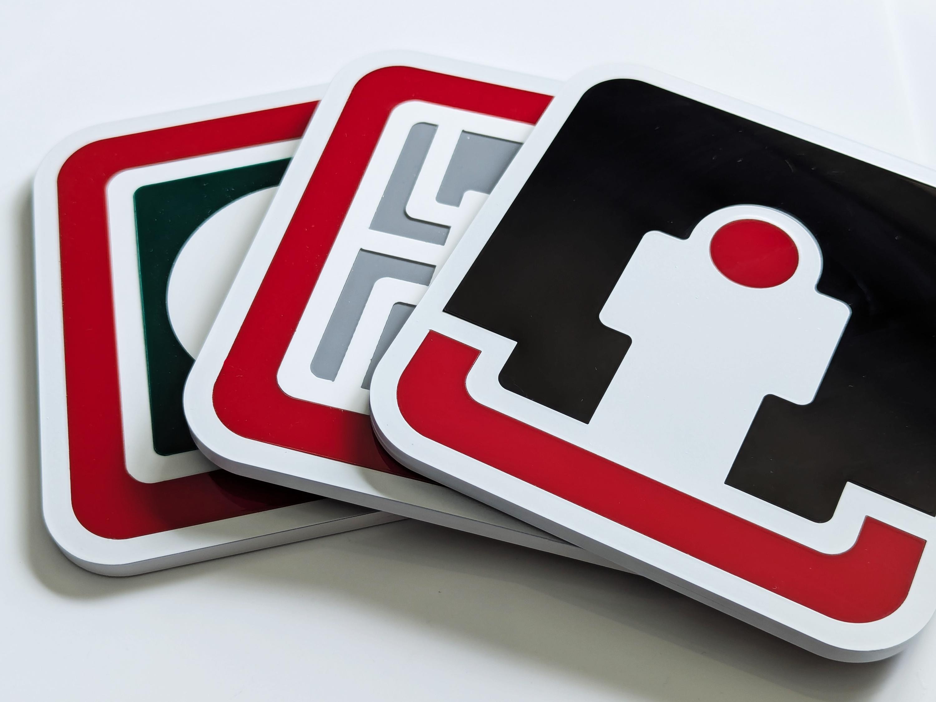 Alien Movie Semiotic Standard Symbols - 3-pack Sci-fi Film Props ...