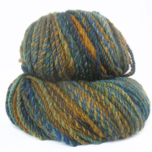 Handdyed handspun filato lana Merino