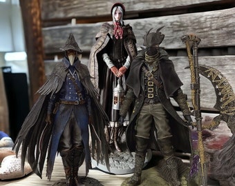 Bloodborne Lady Maria, Wuya, les vieux chasseurs Eileen le corbeau, collection de figurines d'action modèle jouets figurines de jeu statue de jeu cadeau pour gamer