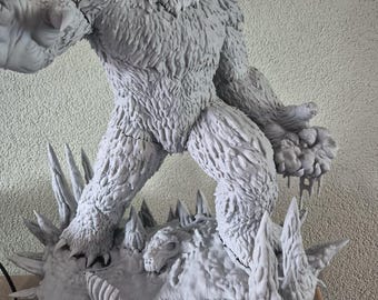Wampa statue Star Wars inspired – Unpainted and rdy for you creativity!  61 cm Tall very big piece :D
