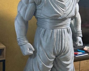 Super Saiyan inspired – 185 cm Life-Size – Unpainted
