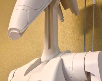 SALE!! 2.0 Beige B1 Battle Droid Life size. Star Wars inspired. New version