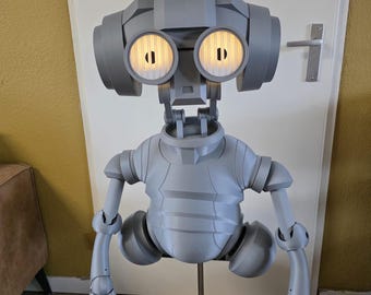 Life-Size AZI-3 Med Droid Star Wars Inspired Collectible with Light-Up Eyes