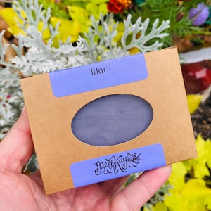 LILAC Soap | Body, Shave & Shampoo Bar | All-Natural Cold Process | By BethKaya
