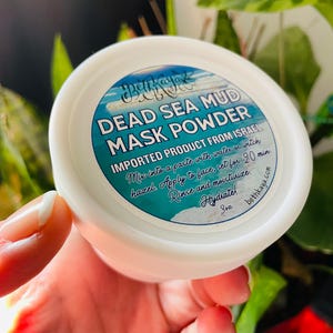 MIXABLE MASK - Dead Sea Mud - PURE - Mud Mask Tone & Improve Skin, For All Skin Types -  By BethKaya