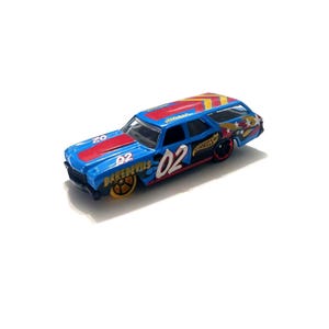 Hot Wheels &#39;70 Chevelle SS Wagon Blue 03 HW Daredevils Series No Play wear or chips Nice collectible Car