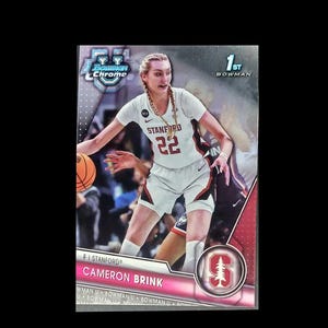Rookie 2023-24 Camaron Brink Bowman U Chrome 1st Rookie- #75 - LA Sparks RC WNBA