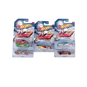 Hot Wheels 2016 Holiday Hot Rods Set Of 1 to 5 Unopened All in Great condition Nice set of 5 Toy Cars Very collectible