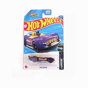 1:64 Sleek 2025 Hot Wheels #63 Purple Monteracer 4/10 X-Raycers Series ~ USA  Box Shipped Diecast collectible