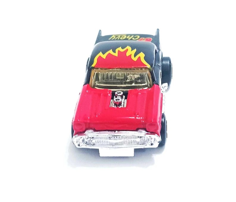 MATCHBOX SUPERFAST 36 HOT ROD DRAGULAR METALLIC RED