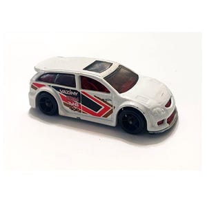Rare White 2002 Hot Wheels Audacious Loose Diecast Car Collectible Diecast car