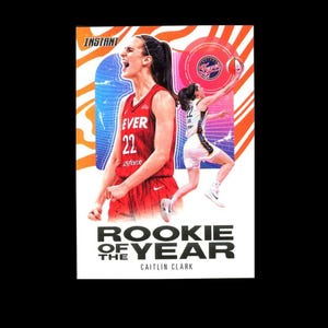 Caitlin Clark 2024 PANINI Instant Rookie of the Year Card #CCROY-A