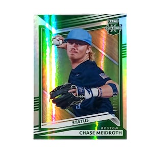 2022 Chase Meidroth Elite Extra Edition status Green Refractor 147/499