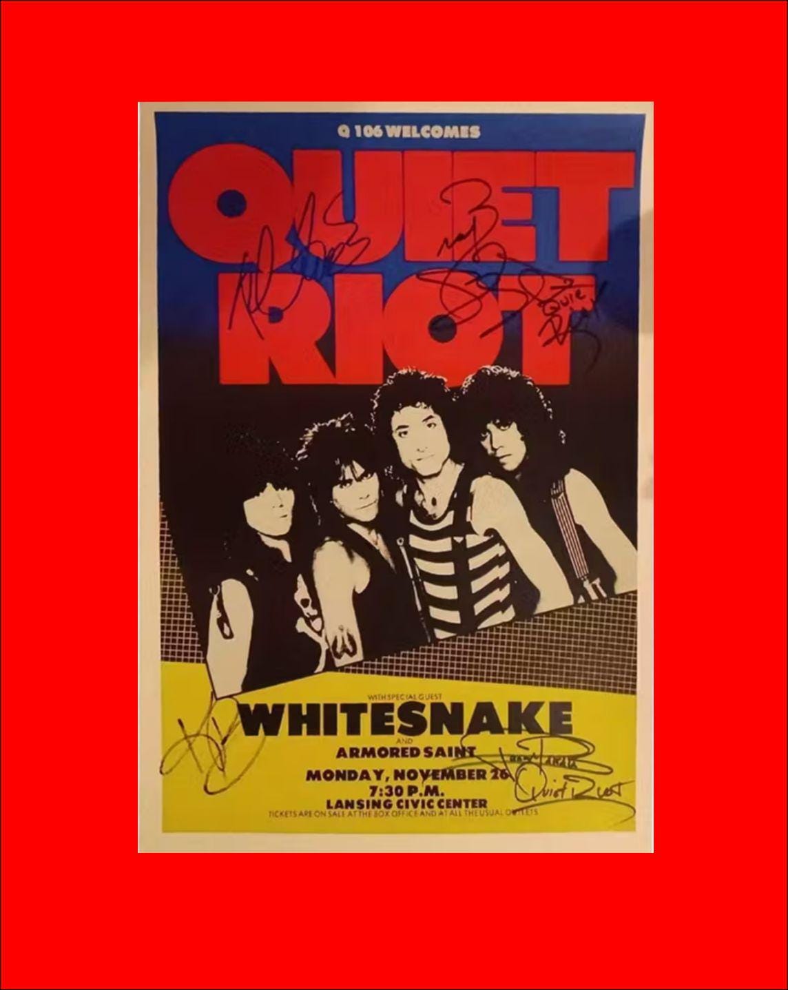 Whitesnake Poster - Etsy