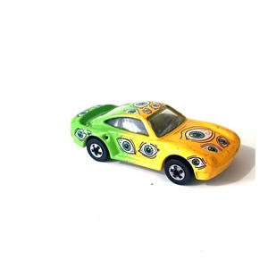 1987 Hot Wheels TATTOO MACHINES Hot Cars Cool Tattoos EYES Die Cast check photos for condition #120
