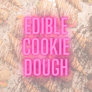 BEST Edible Cookie Dough Recipe