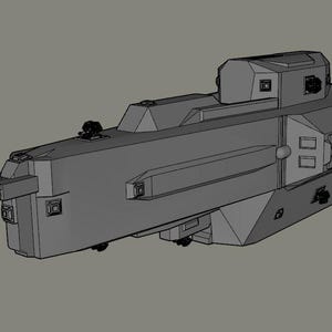Snelle torpedojager uit de MCRN-klasse Wolverine