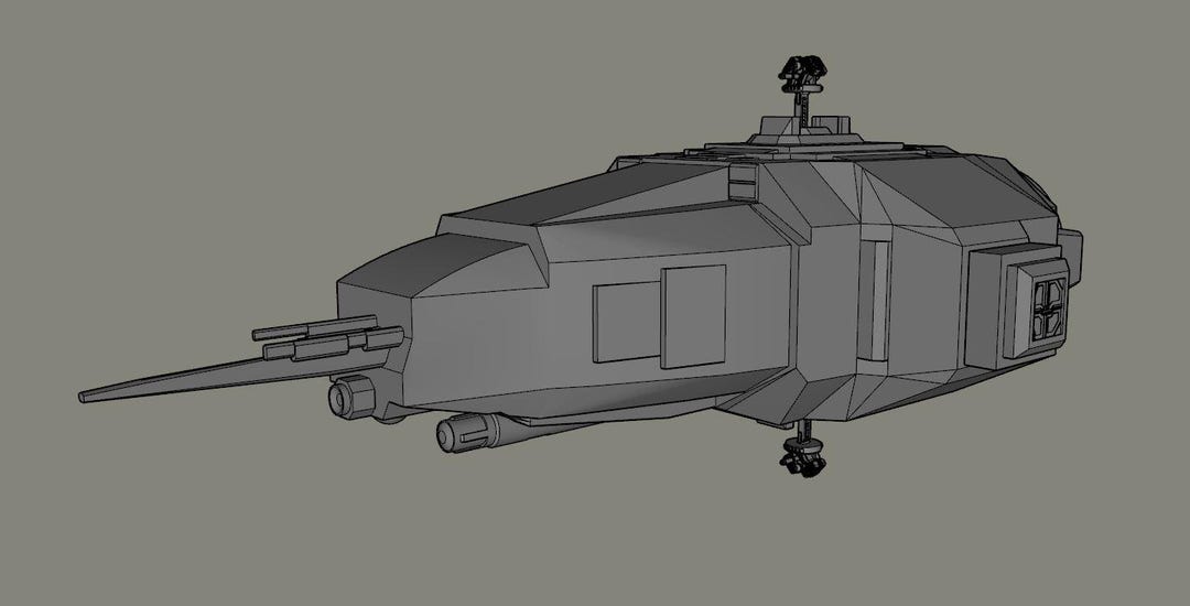 MCRN ASP Class Fast Attack Craft - Etsy